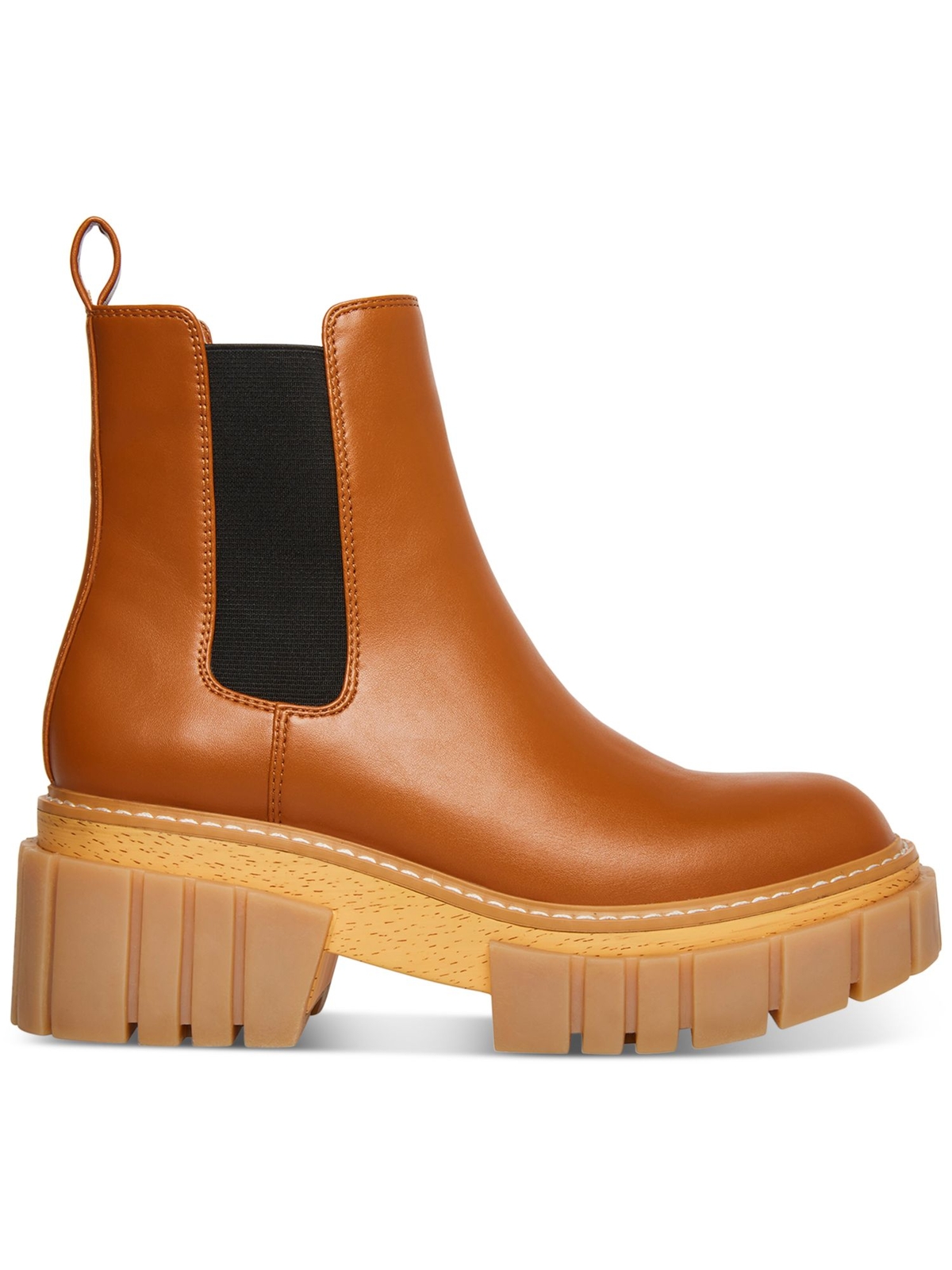 MADDEN GIRL Womens Cognac Brown 1-1/2