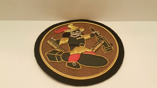 USAF BULLION 713th Bomber Squadron Color Patch 3 3/4 x 3 3/4 inches - Bild 4 von 5
