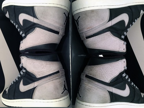 Vintage 2009 Air Jordan 1 Retro High UK11 EU46 Shadow I Royal Banned UNC BRED 4 RARE - Bild 12 von 12