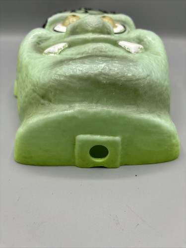 Molde soplado de plástico con cabeza de Frankenstein ojos de Halloween ¡Funciona! *LEER* Video - Imagen 5 de 16