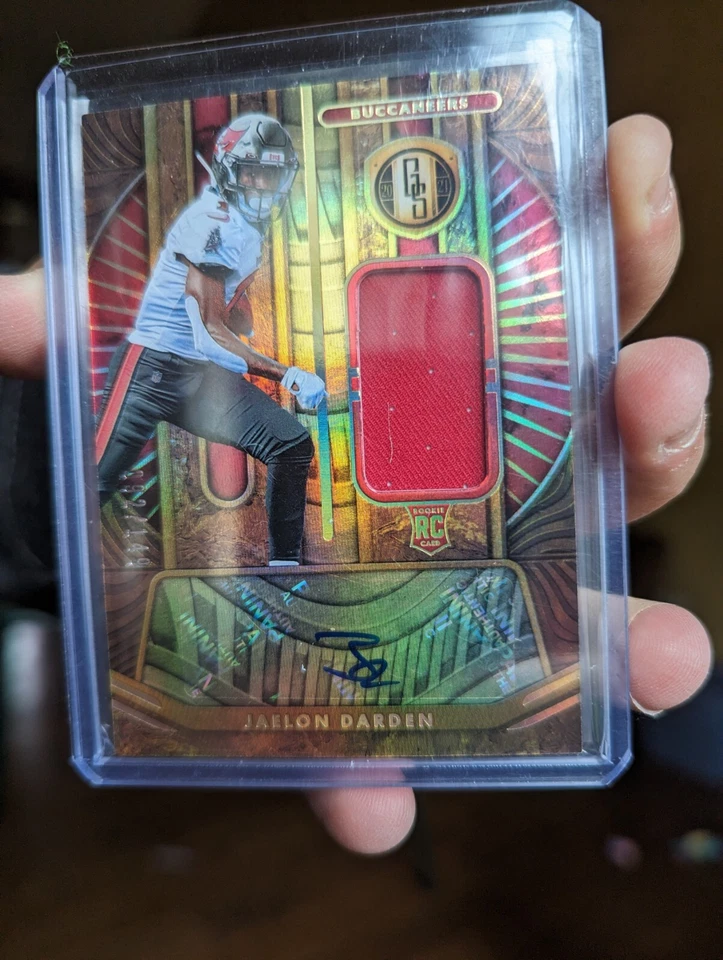 Jaelon Darden 2021 Gold Standard Rookie Patch Auto /149 Looks clean!!!! - Image 2 of 4