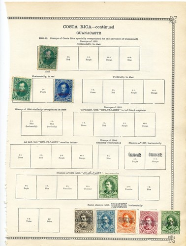 COSTA RICA classic collection on 8 album pages - 第 4/8 張圖片