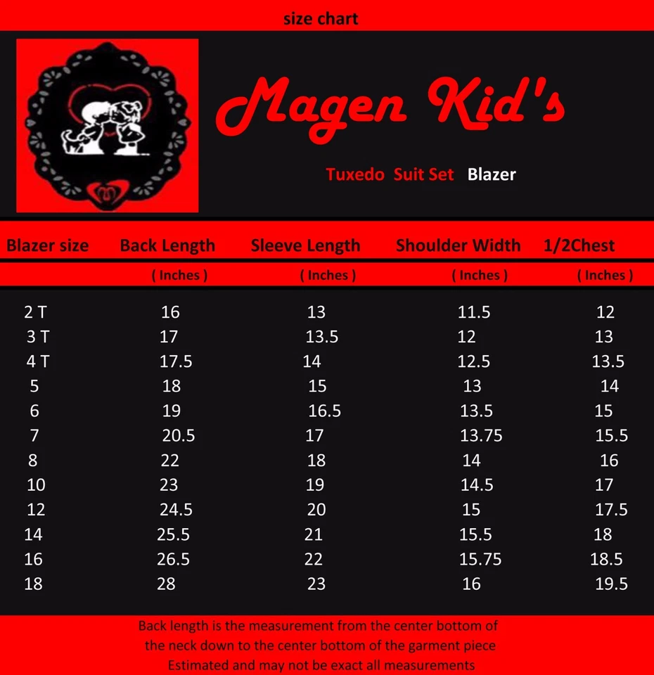 Magen KIDS Boys burgundy slim fit TUXEDO suit 7pc set coat,vest,pant,shirt,tie - Image 2 of 4