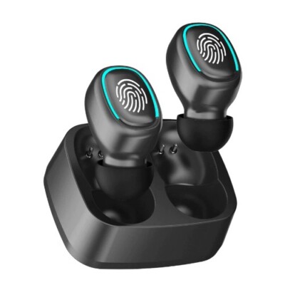 Wireless Bluetooth Headset Touch Light Mini High Quality Earplugs Anti-Sweat HD 