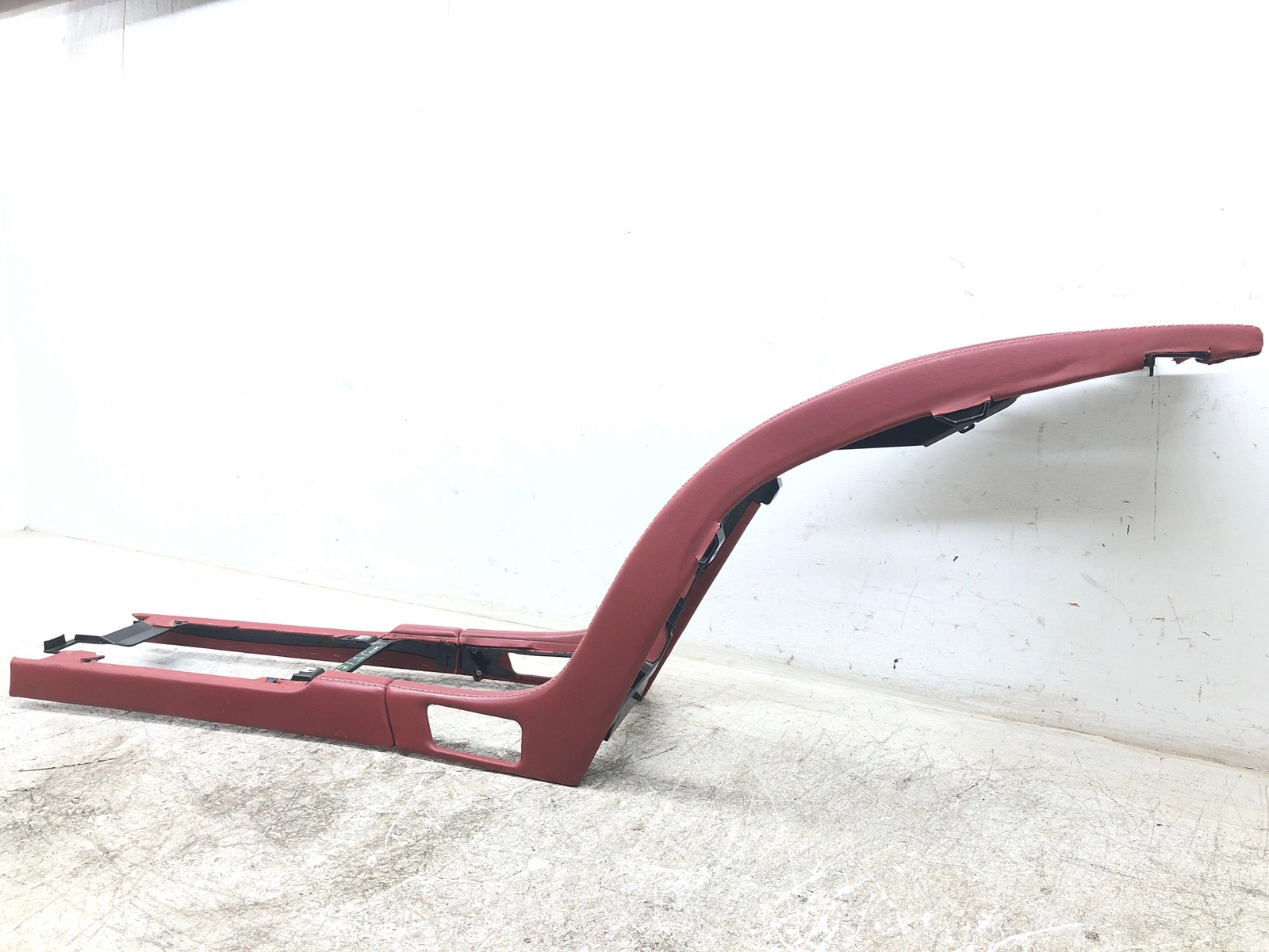 2009 ASTON MARTIN VANTAGE CENTER CONSOLE STACK TRIM LEATHER 8D33-11801-AA OEM