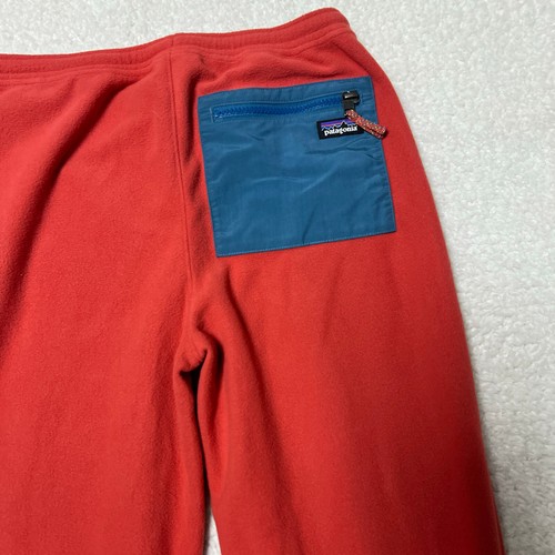 Patagonia Pants Kids Extra Large Pink Micro D Joggers Fleece Sweatpants Youth 14 - Picture 10 of 13