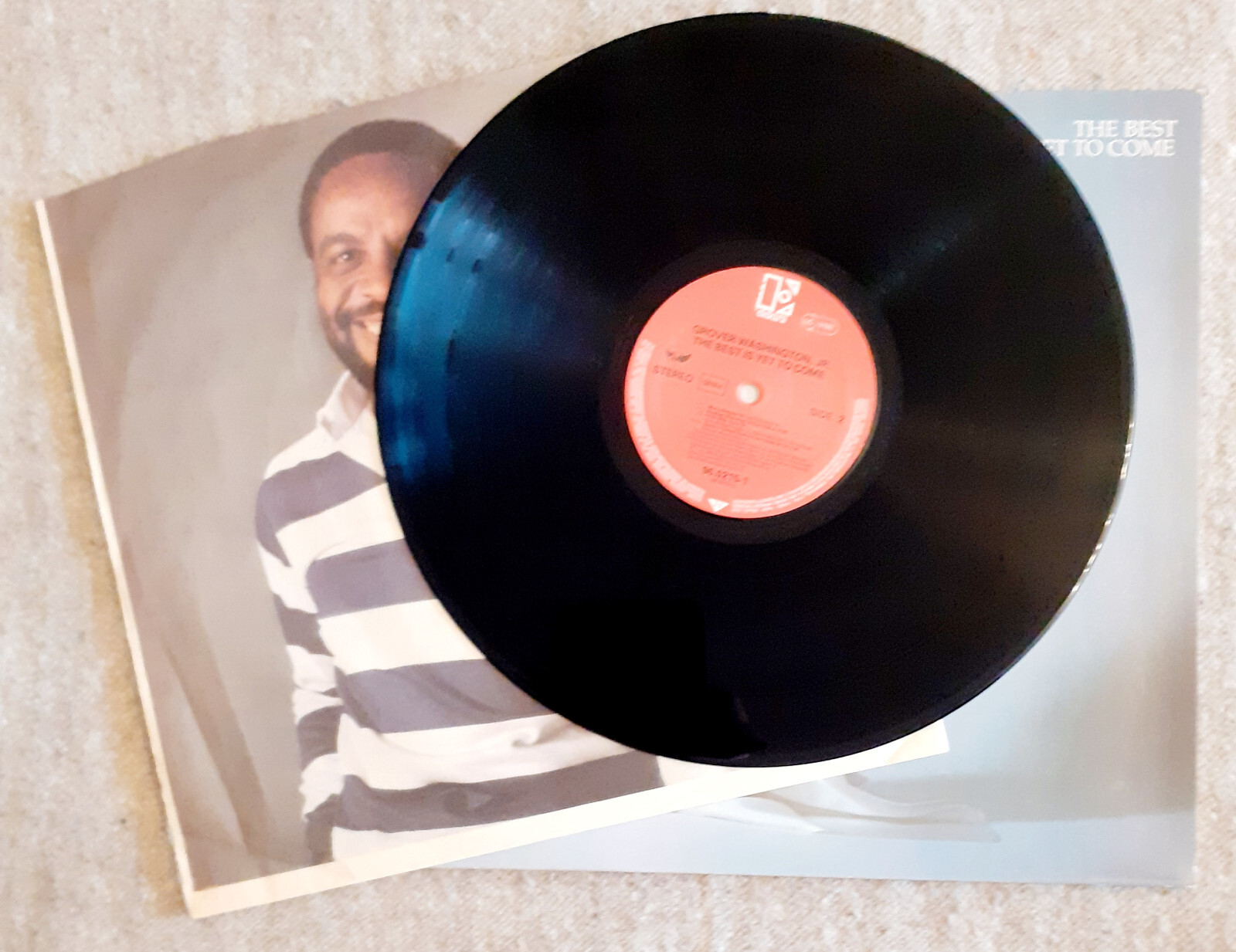 GROVER WASHINGTON JR. THE BEST IS YET TO COME VINYL SCHALLPLATTEN LP