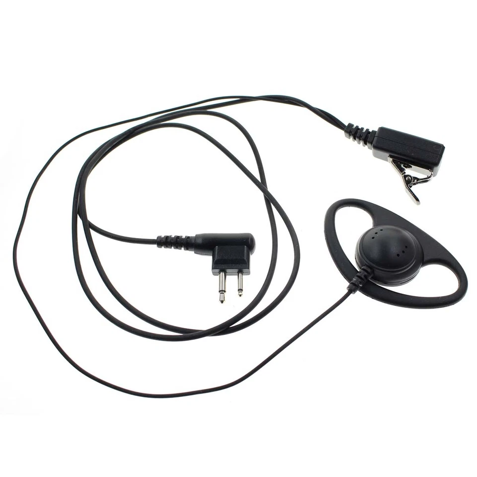 New D Headset Ear Piece with High Quality PTT MIC for Motorola CP200 GP68 GP300  - Image 4 of 4