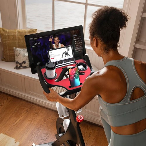 Nasadka na biurko do roweru peleton (nie rower +) uchwyt na tacę na telefon, kubek, tablet, - Zdjęcie 2 z 7