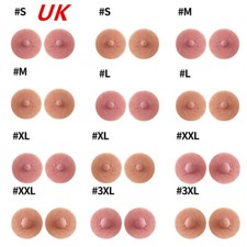 UK Silicone Mimic Nipple Pasties Realistic Nipple Self-Adhesive Bra Accessories