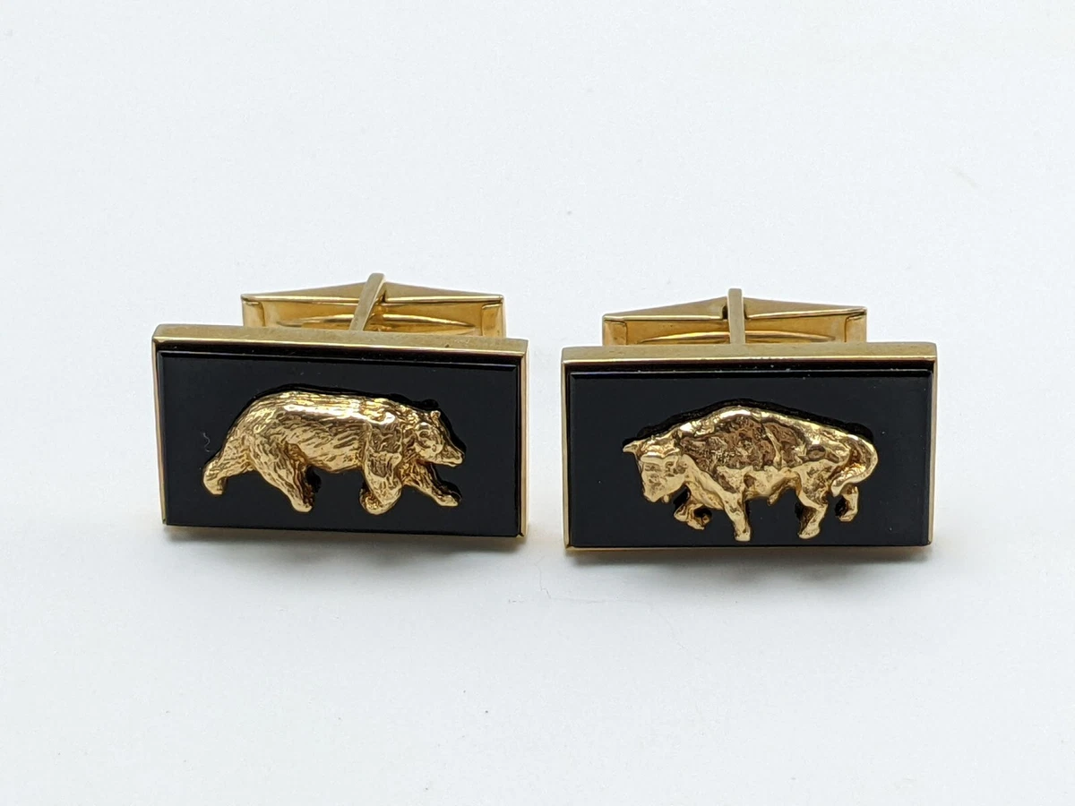 Bull cufflinks hotsell