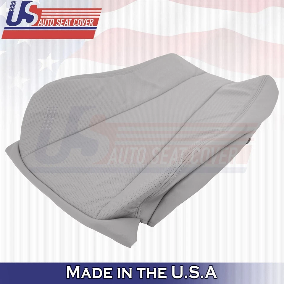 2000 至 2006 年适用于梅赛德斯奔驰 S430 发球杆顶部皮革座椅套灰色 — 第 4/4 张图片