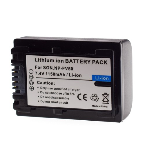 NP-FV50 Battery or charger for SONY Camcorder Handycam NP-FV30 NPFV70 DCR-DVD105 - Picture 14 of 44
