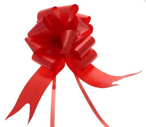 Wedding Car Kit 5 x Large 50mm Poly Pull Bows & 7 Metres 2" Poly Ribbon - Picture 5 of 17