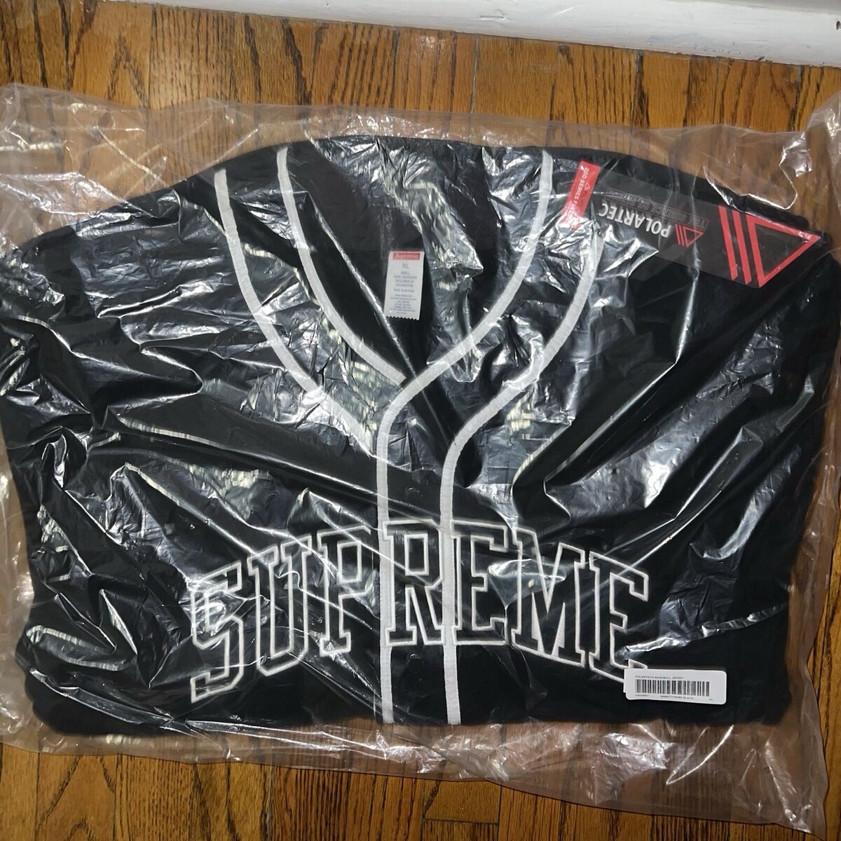 Supreme Polartec Baseball Jersey Black Size: XL | eBay Supreme Polartec Baseball Jersey Black Size: XL | eBay