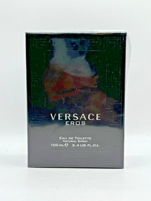 VERSACE EROS BY VERSACE 100ML EDT SPRAY (NEW WITH BOX & SEALED)