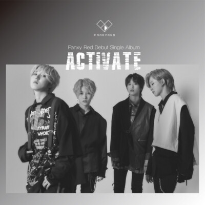 FANXY RED [ACTIVATE] 1st Single Album CD+Photo Book K-POP SEALED