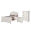 picket house furnishings addison white queen panel 3pc bedroom set bp700qb3pc