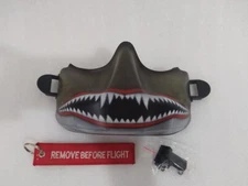 Custom Fiber Painted Repro HGU 56 MFS Shield with Hardware kit