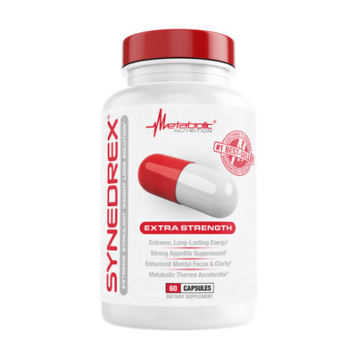 METABOLIC NUTRITION SYNEDREX Extreme Stimulant Weight Loss Solution 60 Capsules