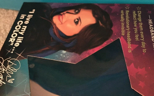 Secret Color Headband Hair Extensions Blue 14" Long As Seen on TV Style Your Way - Picture 7 of 10