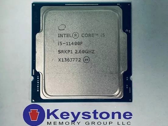 Intel Core I5-11400F SRKP1 2.60 GHz Rocket Lake FCLGA1200 CPU *km