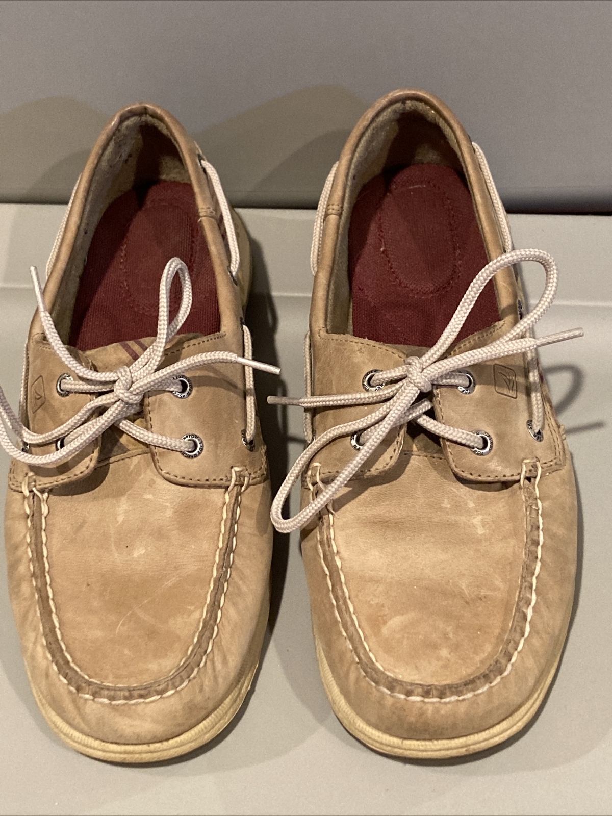 Beige Boat Shoe Shoes Leather | eBay