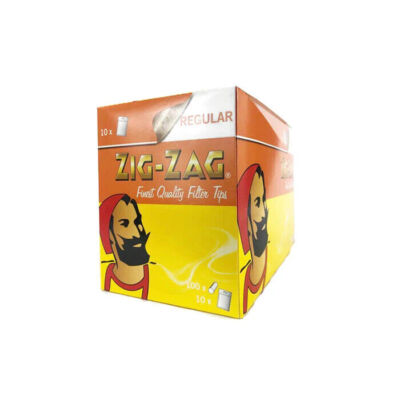 ZICK ZACK REGULAR FILTER TIPS 100 TIPS PRO PACKUNG ZICKZACK ZIGARETTENFILTER