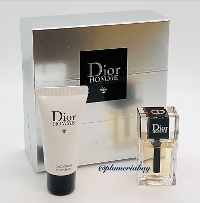 DIOR Homme Eau de Toilette Travel Splash 10mL / Shower Gel 20mL SET ~ NEW+SEALED