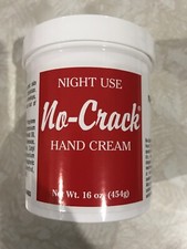 No Crack Hand Cream Hand Lotion NIGHT Use 16 oz VERY LIMITED SUPPLY