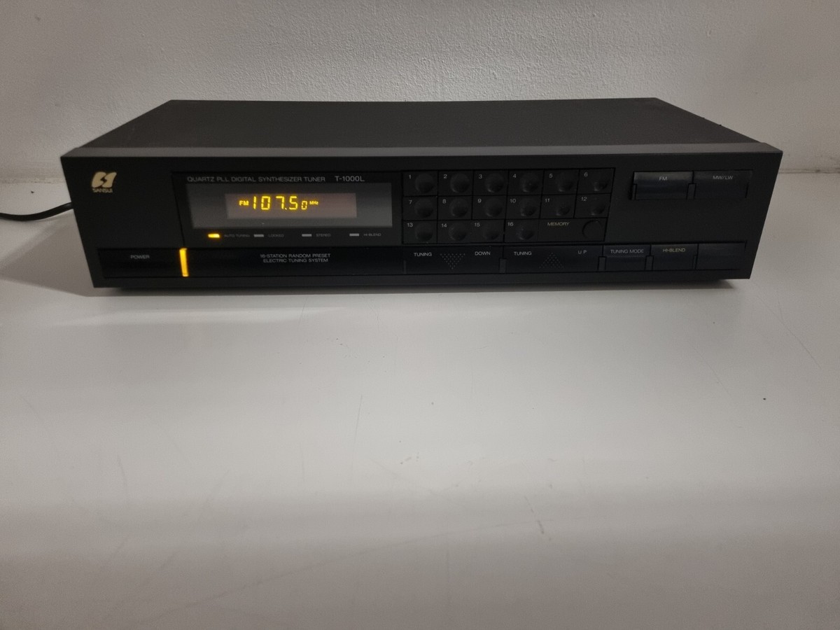 Sansui T-1000L - Tuner - Nice condition - Fully Working | eBay