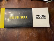 Vintage w/ Box Bushnell Sportview Zoom 60mm 20x-60x Telescope  Tripod