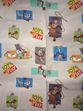 toy story buzz woody fun fabric 10 by 10 inch 1pc