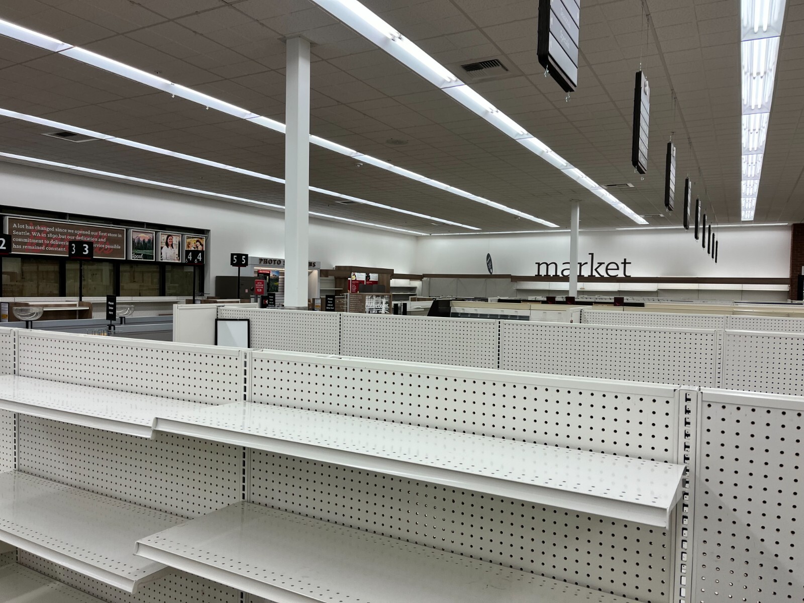 Gondola shelving for retail display or storage. 80 Gondolas Available