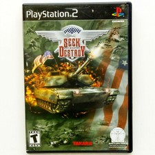Seek and Destroy Sony PlayStation 2 PS2 Complete CIB GREAT - FREE SHIPPING SS36