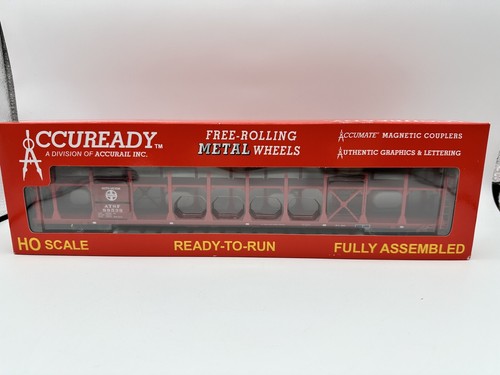 ESCALA HO ACCUREADY SANTA FE #80101 89' BI-NIVEL ABIERTO AUTO RACK RTR NUEVO EN CAJA | Zustand: New