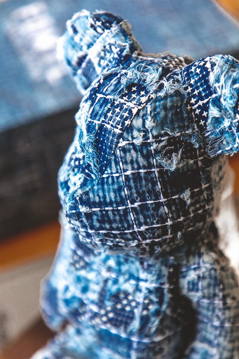 BE@RBRICK - BE@RBRICK FDMTL BORO 400％ medicom toy MEDICOM TOY BE@RBRICK FDMTL BORO 400% DENIM Action Figure