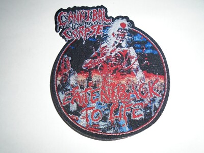 CANNIBAL CORPSE EATEN BACK TO LIFE WOVEN PATCH
