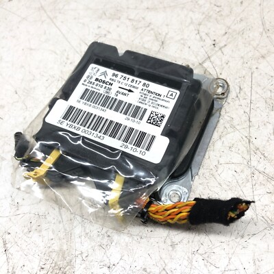 Peugeot 3008 1.6 HDI Safety Bag Steuergerät ECU 9675181780 2008 - 2014