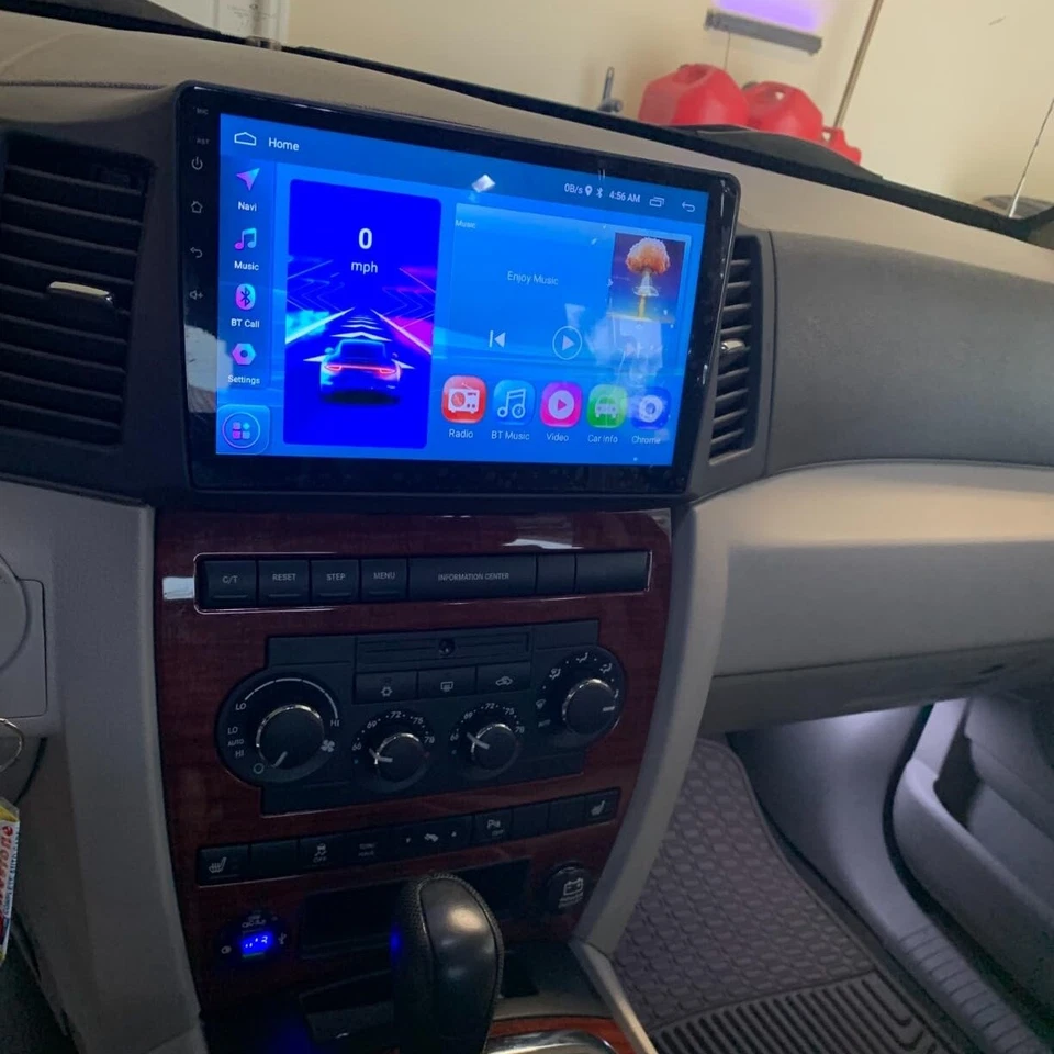 10.1'' Car Stereo Radio Carplay Android 13 GPS For Jeep Grand Cherokee 2004-2007 - Image 2 of 4