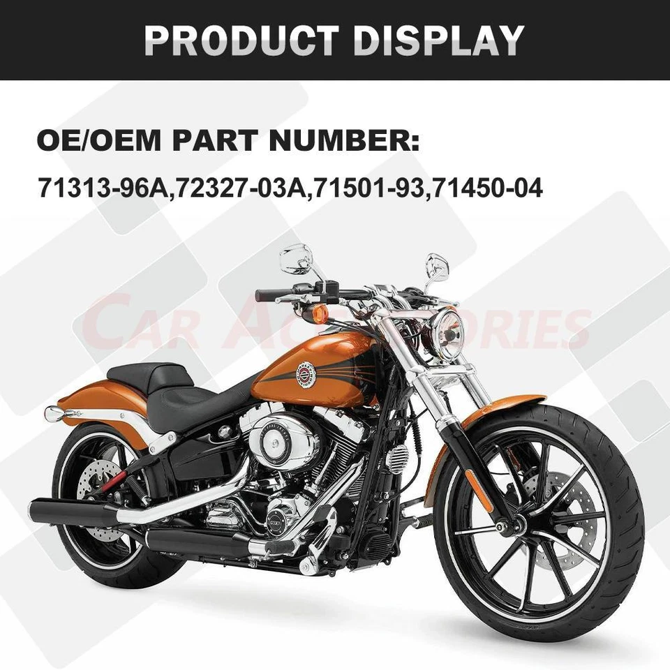 Interruptor de llave de encendido para Harley-Davidson FLHRI ROAD KING SOFTAIL DYNA 71313-96A Foto 3 de 4