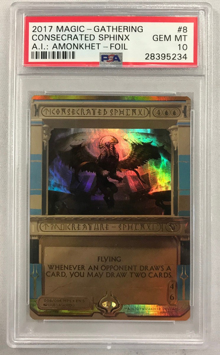 MTG MAGIC THE GATHERING CONSECRATED SPHINX AMONKHET MTG MAGIC THE GATHERING CONSECRATED SPHINX AMONKHET