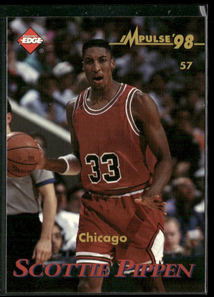 1998 Collector's Edge Impulse #57 Keon Clark / Scottie Pippen - Image 2 of 2