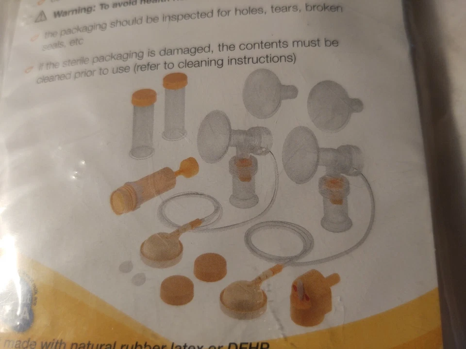 Breast Pump Kit for Medela Pump in Style Advanced Breastpump. Includes 2 Tubing, - Image 4 of 4