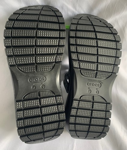 Crocs Mega Crush Sandal Men's Size 7, Women's Size 9 (207989 001) Black - Picture 11 of 11
