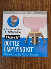 Flip-it Bottle Emptying Kit Brand New in Box