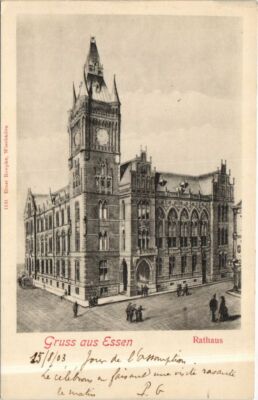 CPA AK Essen Rathaus GERMANY (1150764)