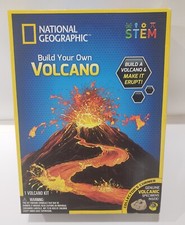 National Geographic Build Your Own Volcano New in Box