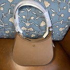 Tory Burch Emerson Saffiano Leather Shoulder Bag in Moose 150258 Nwt
