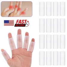 20Pcs Gel Finger Sleeve Protectors Silicone Finger Sleeve Cushions and Protect